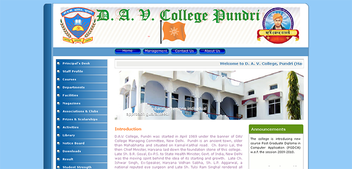D.A.V. College, Pundri
